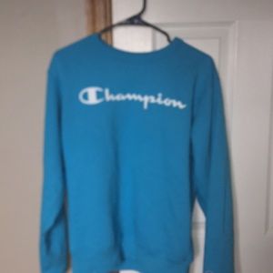 Aqua Champion Sweatshirt